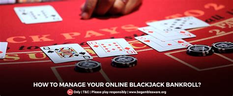 online blackjack bankroll management.